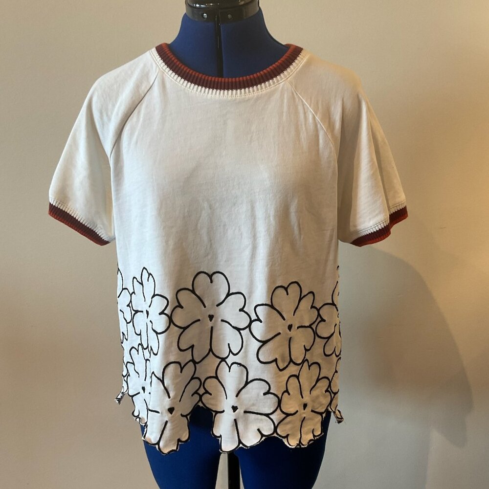 Maeve by Anthropologie Cut-Out T Shirt